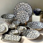 سرویس غذا خوری گل آبی دنی هوم