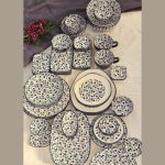 سرویس غذا خوری گل آبی دنی هوم